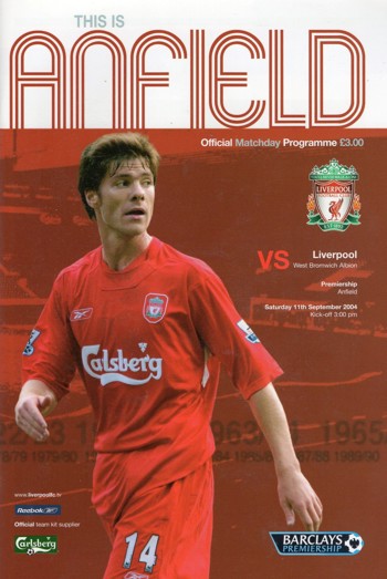 Match programme